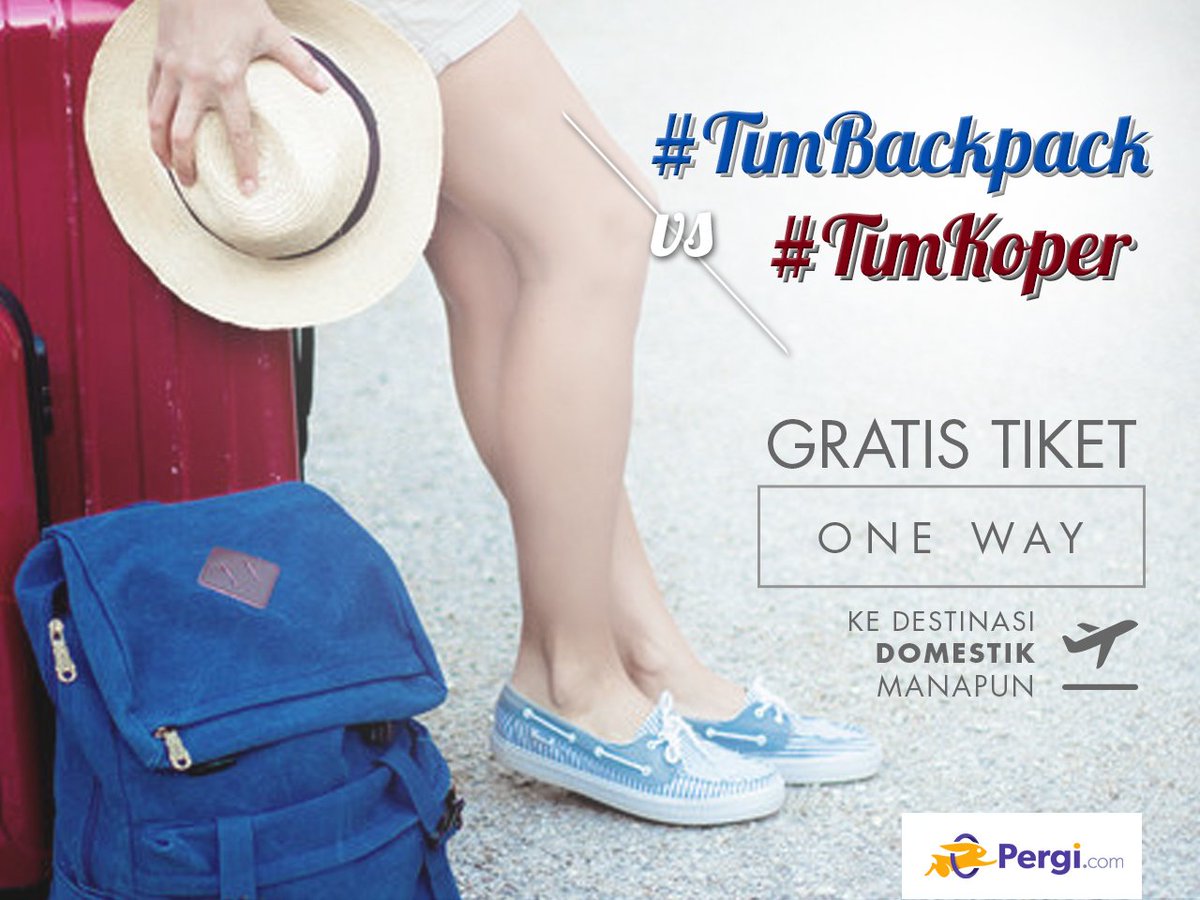 merdekadotcom's tweet photo. Yuk ikutan kuis #TeamBackpack vs #TeamKoper, kamu suka membawa backpack atau memilih koper yang lebih simple? https://t.co/Xq9q10DAdt https://t.co/p6eNq2gify