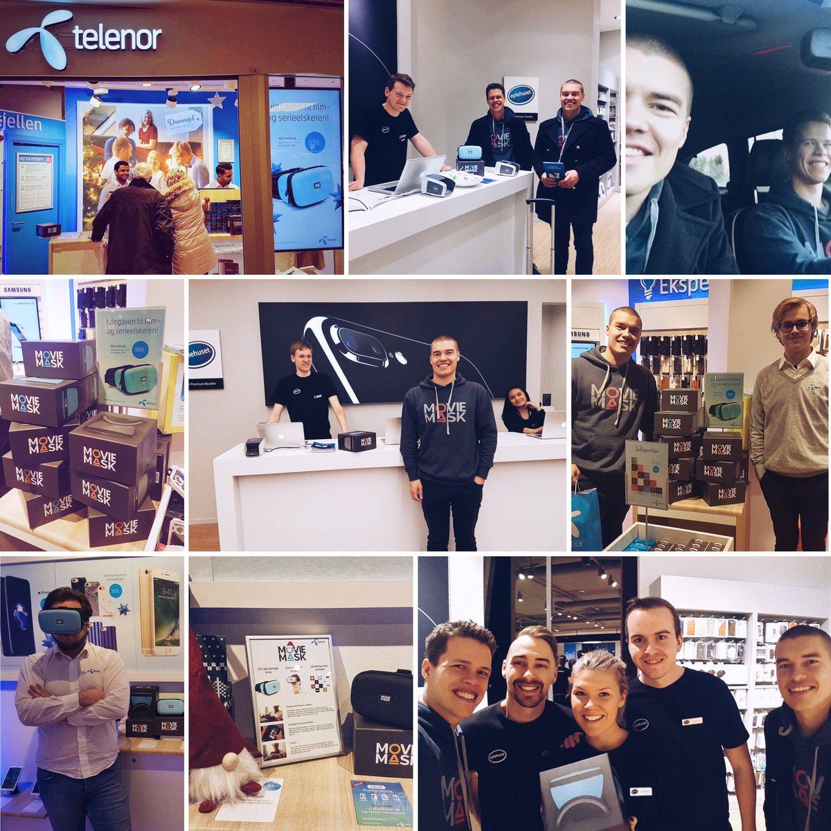 <a href="/MovieMaskTech/">MovieMask</a> på juleturné hos <a href="/telenor_service/">Telenor Norge</a> og <a href="/EplehusetNO/">Eplehuset</a> sine butikker på Østlandet! 🎅🏽