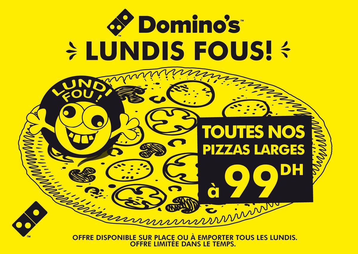 Domino's Pizza Maroc (@dominos_maroc) on Twitter photo 