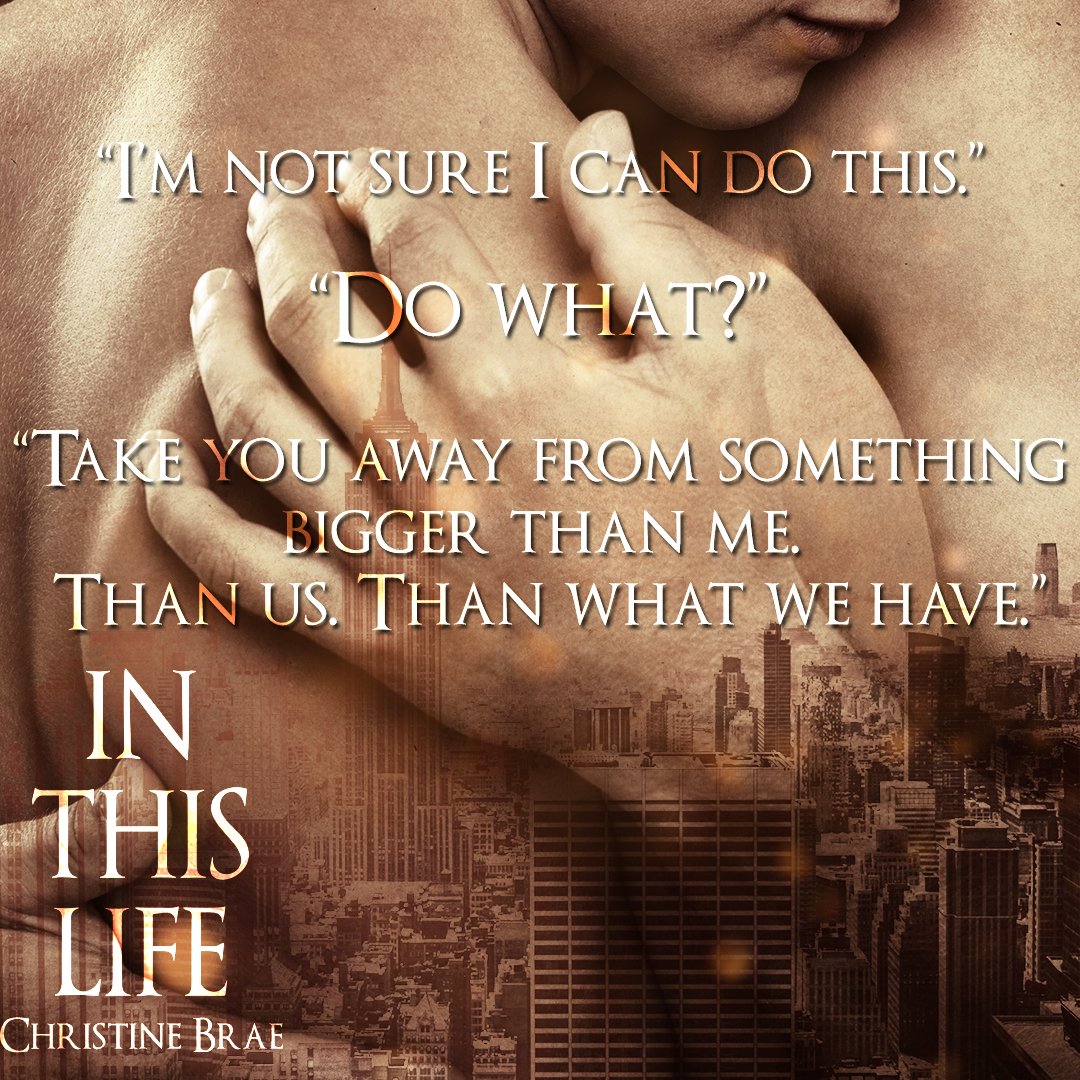TheNextStepPR's tweet photo. βββοΎ.*ο½₯ο½‘οΎ #MakeMondayMagic with...
In This Life by @ChristineBrae
Amazon: https://t.co/vFDskFvZ4l https://t.co/dsWkIgX5ub