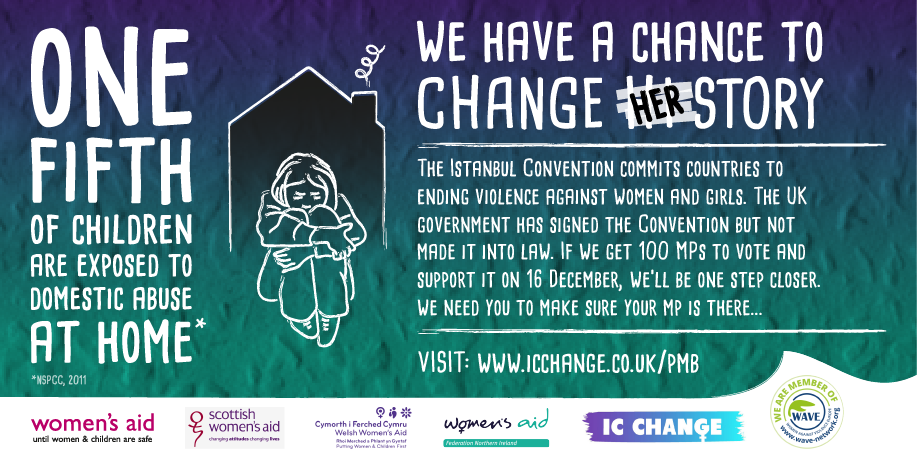 ICChangeUK's tweet photo. The #IstanbulConvention Bill gives us a timetable for ratifying. We've been waiting 4 years. Time to #ChangeHerstory https://t.co/8fEPEZBgqx https://t.co/Dure9wxKNN