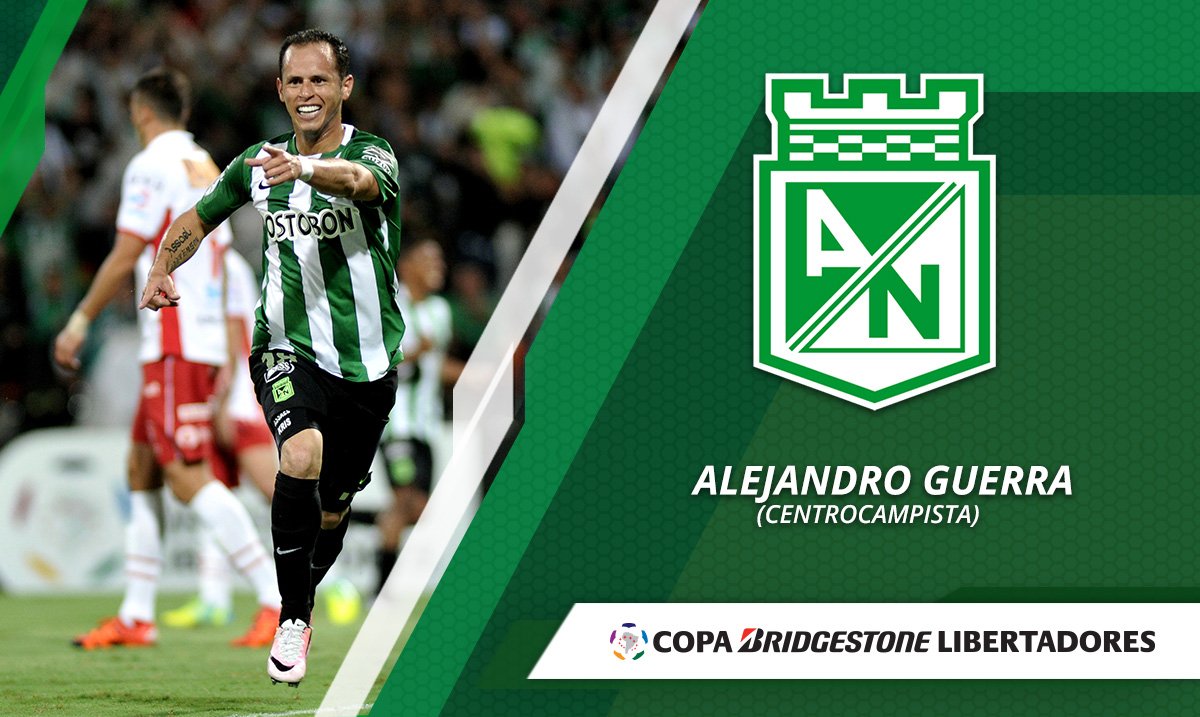 BridgestoneLA's tweet photo. Haz retweet para votar por Alejandro Guerra (@nacionaloficial) como MVP de la Copa Bridgestone Libertadores 2016 https://t.co/7J4eszuqv3
