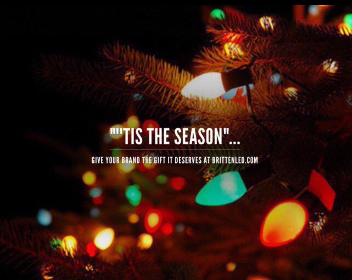 Did your #Business have a #snowday ? Make sure your brand is still lighting up and shining at BrittenLED.com