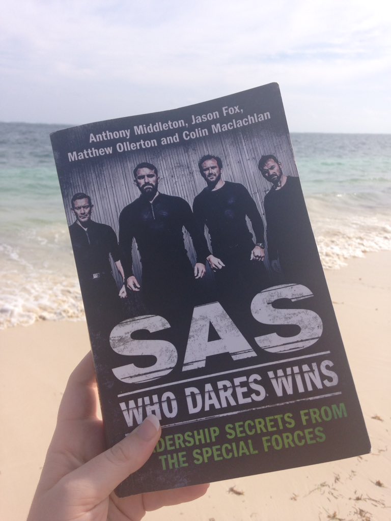 Learning how to unleash my inner SAS. Brilliant holiday read x @Jasonfox1976 <a href="/ColMaclachlan22/">Colin MacLachlan</a> @AntMiddleton333 <a href="/ollie_ollerton/">OLLIE OLLERTON</a> <a href="/SAS_WDW/">Celebrity SAS: Who Dares Wins (#SASWhoDaresWins)</a>