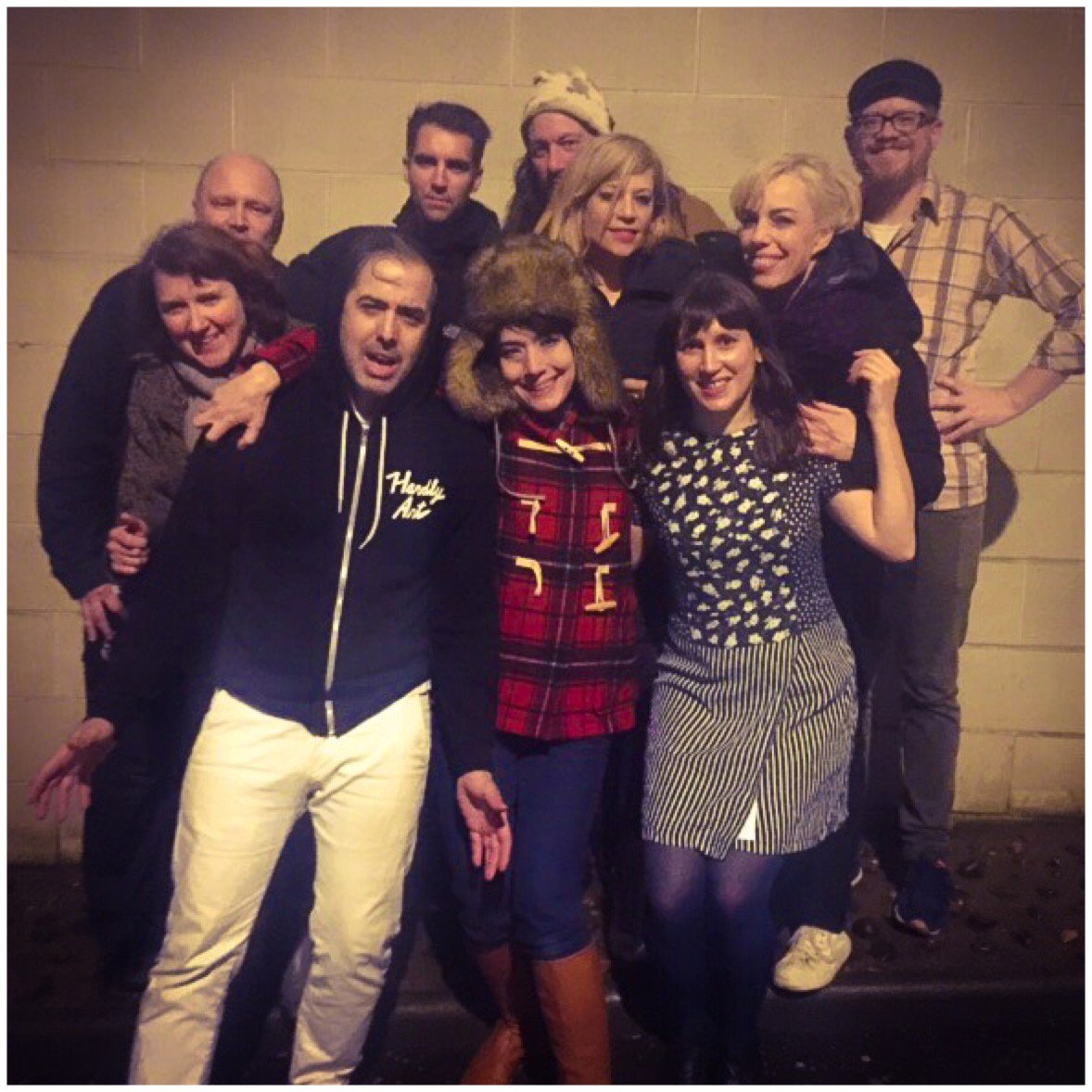 This is how our tour with <a href="/thejulieruin/">The Julie Ruin</a> ended! This band are the best people and music makers, we can't say thank you enough!