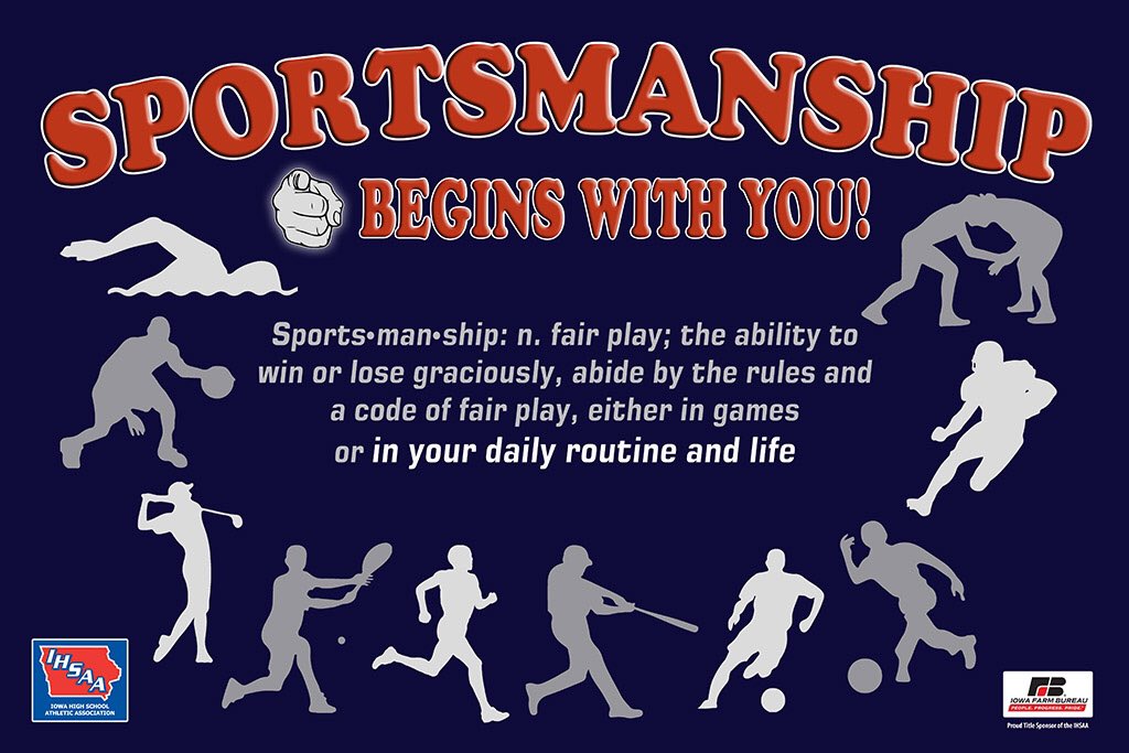 As the winter season draws upon us, the IHSAA wants to remind everyone of the importance of sportsmanship in educational activities.