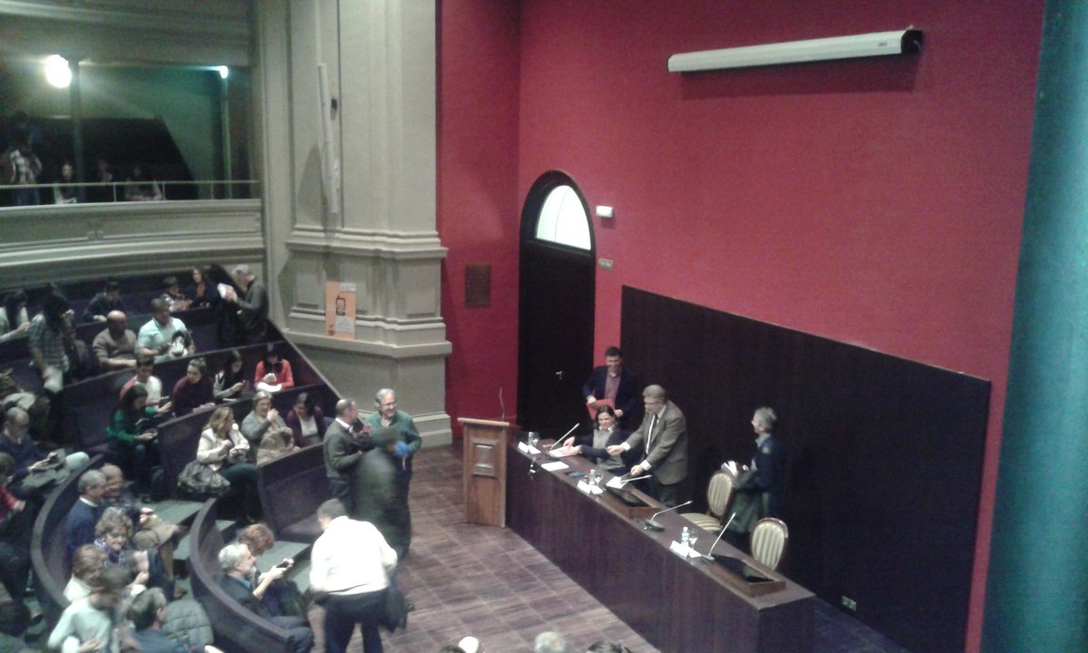 ElObservatorioD's tweet photo. Clausura del acto de presentación. #LIbroTRIC https://t.co/Mykoa4mzHK