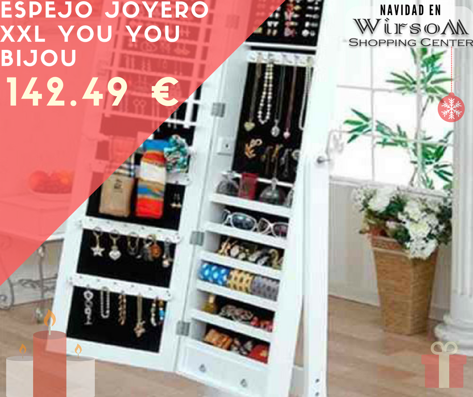 WirsomUbrique's tweet photo. El espejo joyero XXL You You Bijou es justo eso, ¡un mueble "2 en 1" muy práctico y decorativo! https://t.co/b7A2SIOm8O https://t.co/mqRtgLn334