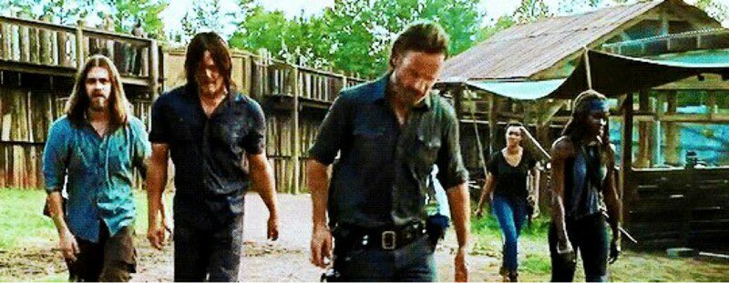 closetomegrey's tweet photo. The boys are back!#TheWalkingDeadUK https://t.co/OVh8bTXZr2