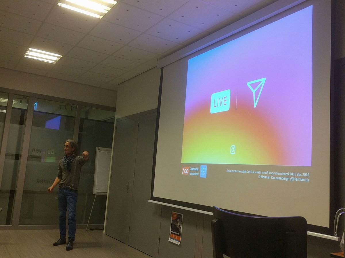 Wij zijn begonnen met <a href="/Hermaniak/">Hermaniak</a> nu over de strijd met meerkat/periscope/facebooklive 370 graden en instagram live