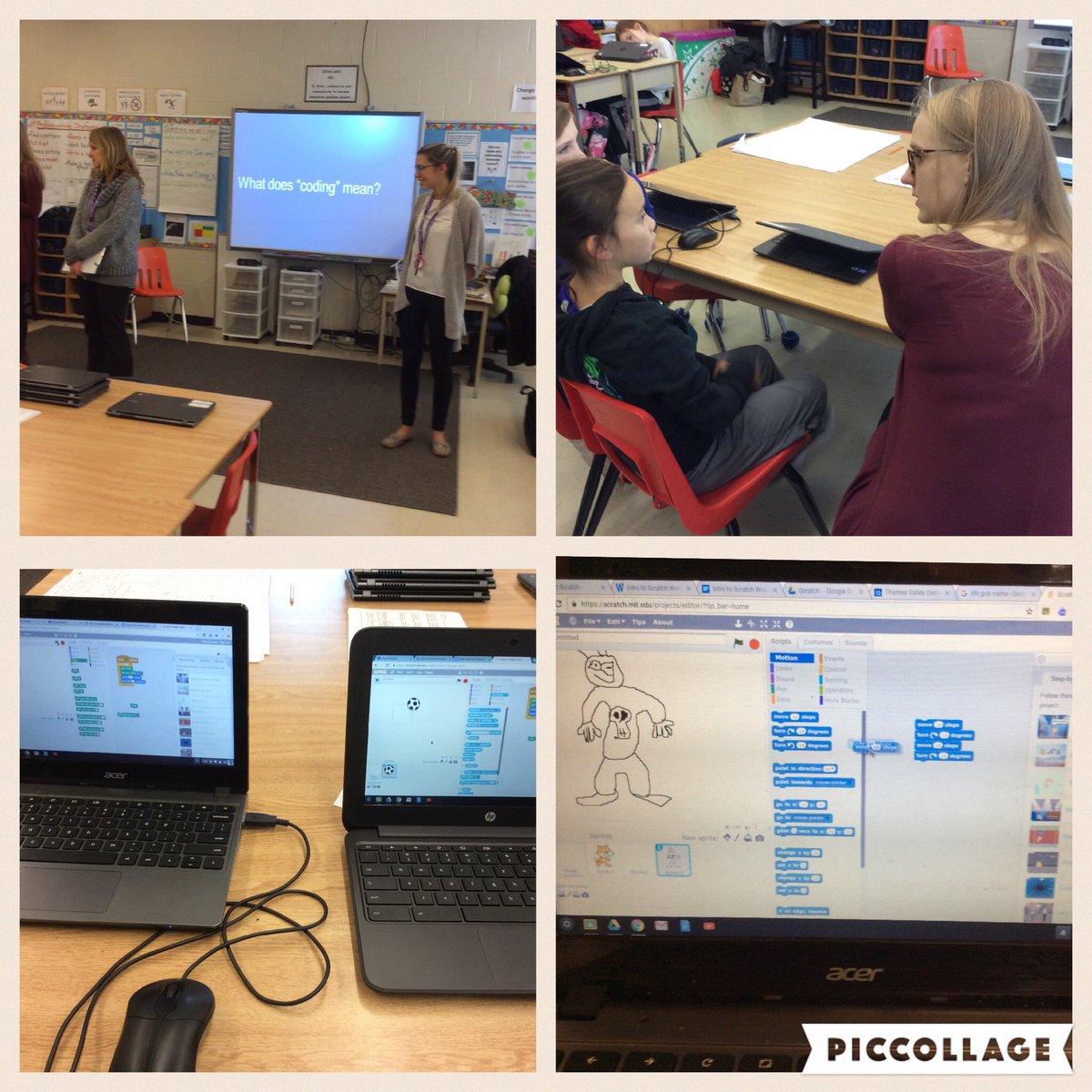 Sheppard1Sheri's tweet photo. @tvdsbmatthews @lisaannefloyd An awesome intro to Coding and Scratch! #tvdsbtech Thx @MsBritneyBailey @jenny_ayliffe @lgraefin https://t.co/11Lc3nLjvd