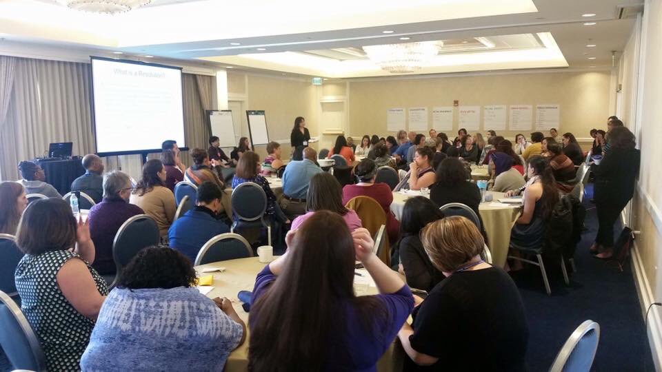 NEAHCNews's tweet image. 100s attended a meeting facilitated by Chair, @LaMissMarquez at the #2016MLTP to learn how to protect #Dreamers