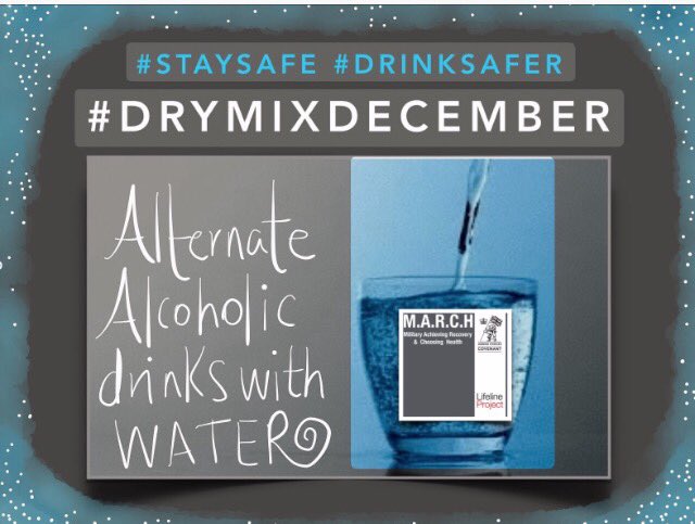 MARCH_PROJECT_'s tweet photo. If you are planning to drink over the festive season #KnowYourLimits &amp; alternate your drinks with water #StaySafe #DryMixDecember https://t.co/LrEFXxSOd4