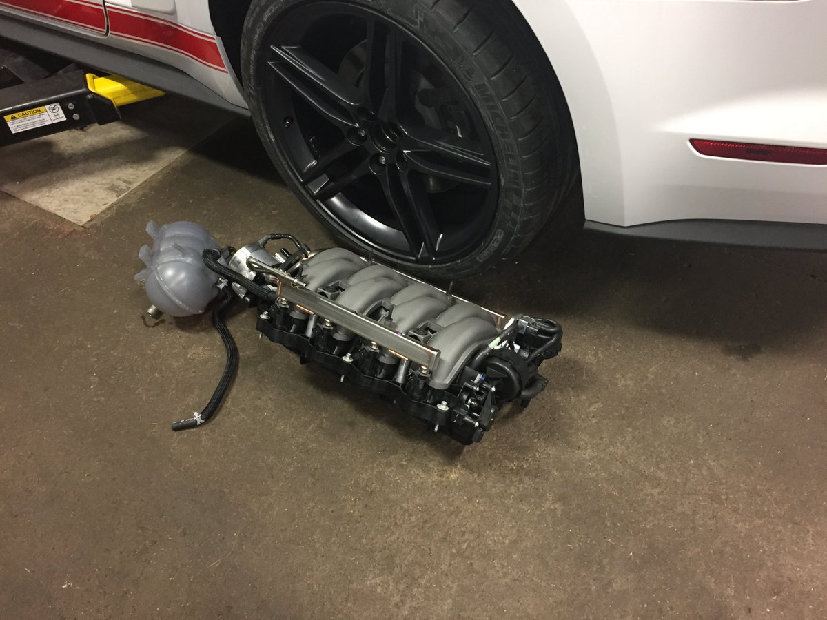 edlearnford's tweet image. Latest @ROUSHPerf Stang named "Loud Mouth" is coming along....