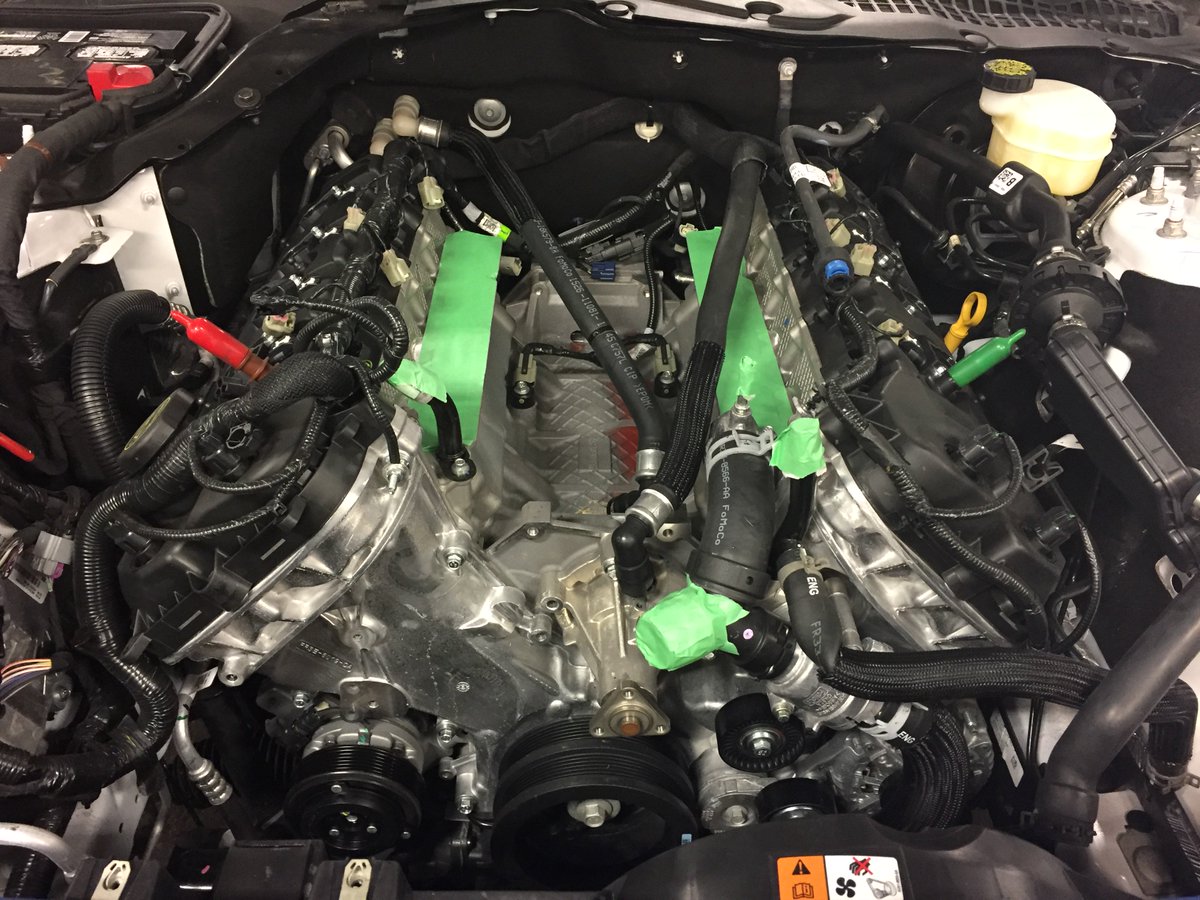 edlearnford's tweet image. Latest @ROUSHPerf Stang named "Loud Mouth" is coming along....