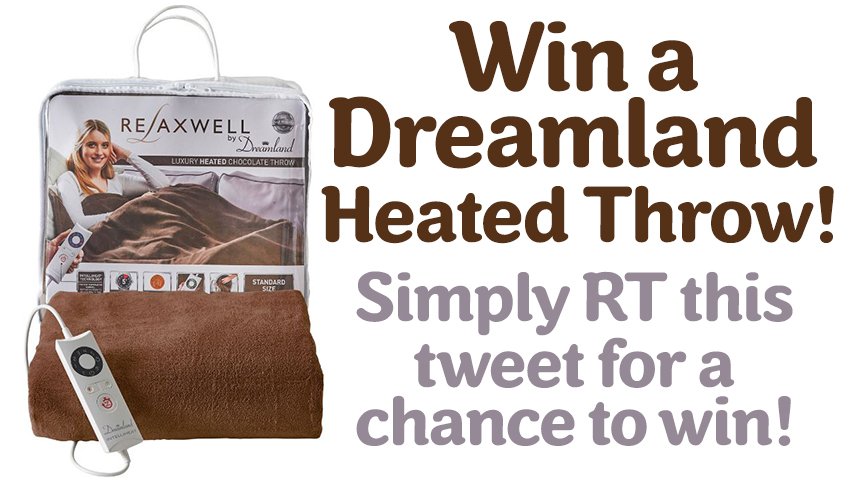 AO on X: Get cosy this #Christmas with this Dreamland Heated Throw! 🎅☕️🎄  Simply RT this tweet for a chance to #WIN! #WinWednesday #AOFestiveFrolics  https://t.co/fi2ZQpsAhv / X