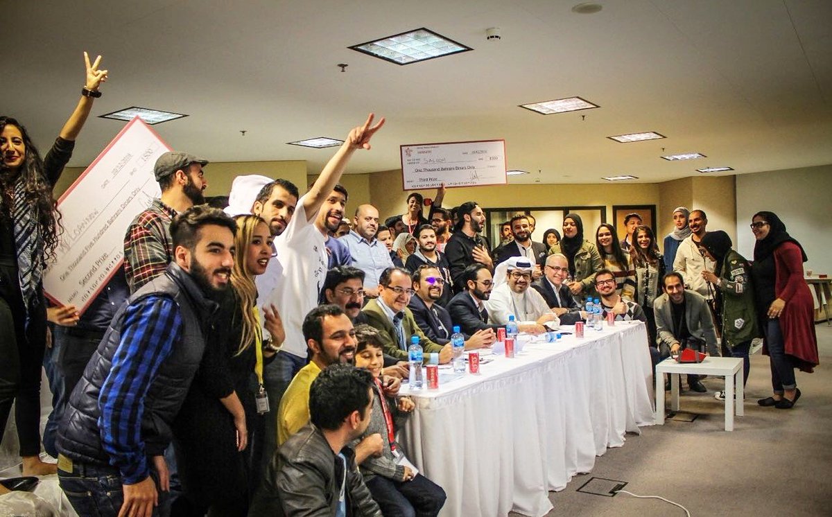 startupwkndbh's tweet photo. 54 hours with all these awesome people in the room! 2016 Startup Weekend was a huge success.A huge thank you to each one of you! #SWBahrain https://t.co/9hRpQYqMty