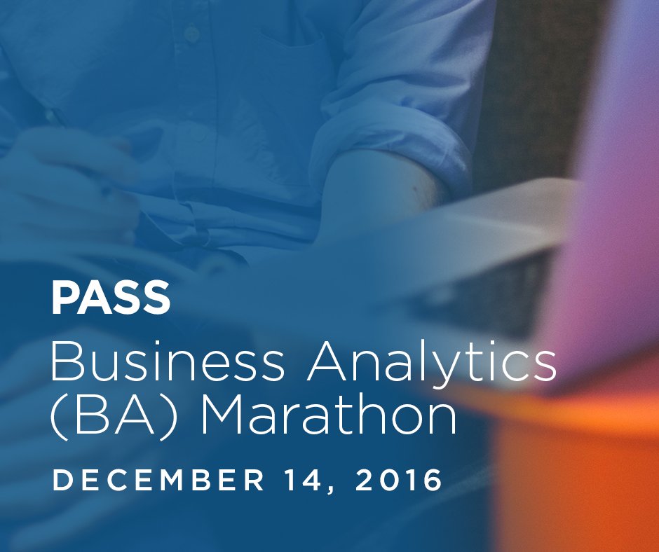 PyramidAnalytic's tweet photo. Join us on Dec 14 for a webinar "Real World Predictive Analytics" #passbac #sqlpass https://t.co/FTBTGqgbc8 https://t.co/eWlZiZTUPc