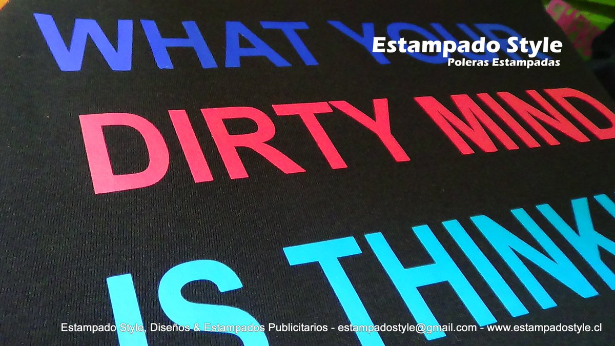 EstampadoStyle's tweet photo. #Estampamos tus poleras. Haz tu pedido https://t.co/BeuThI0HsO @NiuRadio @donretwitt @RDatoComercial #LaFlorida Despacho a todo #Chile https://t.co/ygP50NbsMv