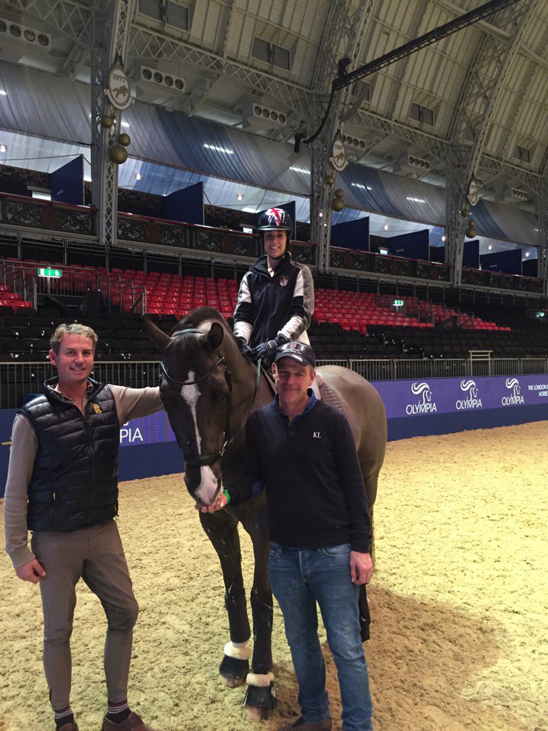 Valegro looking fantastic <a href="/olympiahorse/">Olympia, The London International Horse Show</a> . @HesterDressage just asked if I can arrange a late entry! <a href="/britishdressage/">British Dressage</a>
