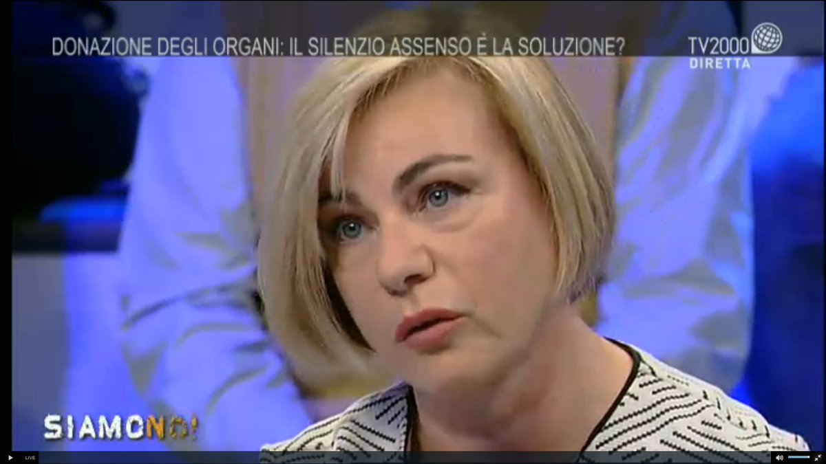 Con Flavia Petrin <a href="/aidomagione/">A.I.D.O. Magione ®</a> parliamo di #donazione di organi: "cittadini devono essere informati e fare una scelta personale" <a href="/TV2000it/">Tv2000.it</a>