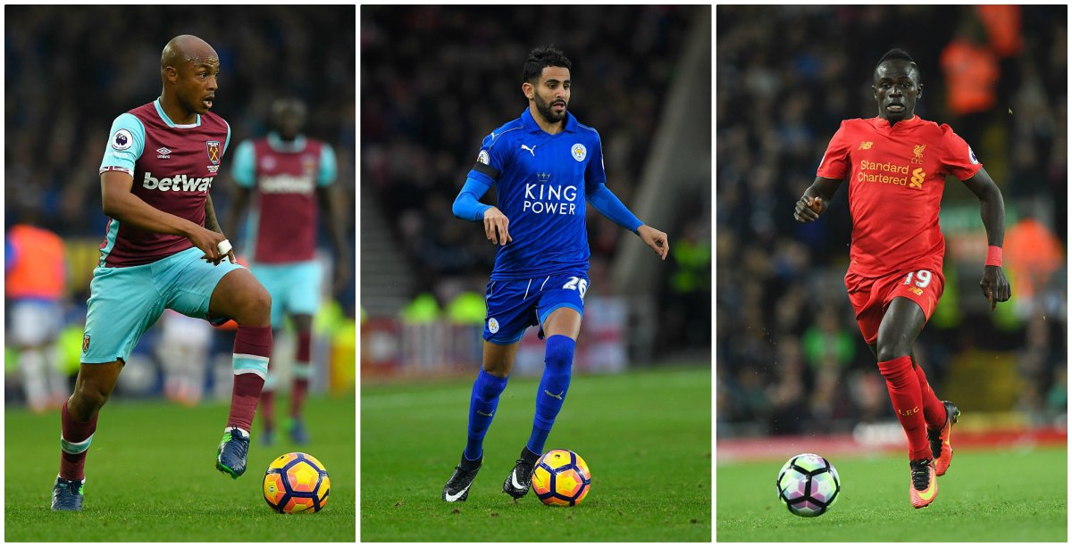 BBCSport's tweet photo. We're down to the final three.

Andre Ayew
Riyad Mahrez 
Sadio Mane

Who should win the BBC African Footballer of the Year? Use #bbcafoty https://t.co/ll9asnzc5S