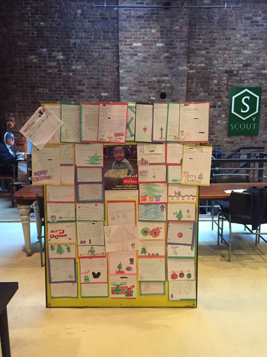 BSyron's tweet photo. @ScoutVentures is proud to participate in @newyorkcares Winter Wishes with @UniteUSHQ and @GreensburyMRKT https://t.co/1cGeEFBBkf
