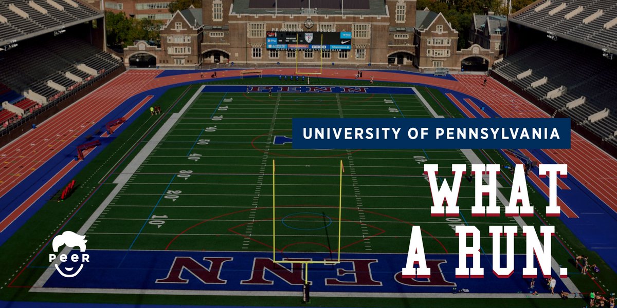 FindYourPeer's tweet photo. Since 1895, #UPenn has hosted the #PennRelays, USA’s oldest and largest track & field event. #CollegeTour #CollegeVisit #PEER #FindYourPeer https://t.co/M8RyOmnHPu