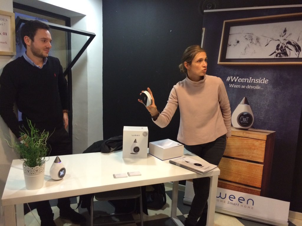LPNews_PACA's tweet photo. @Ween_Home qui part avec @GroupeLaPoste au #CES2017 s'installe pour sa présentation à la presse à @SmackCoworking https://t.co/dw3LYHMjzy