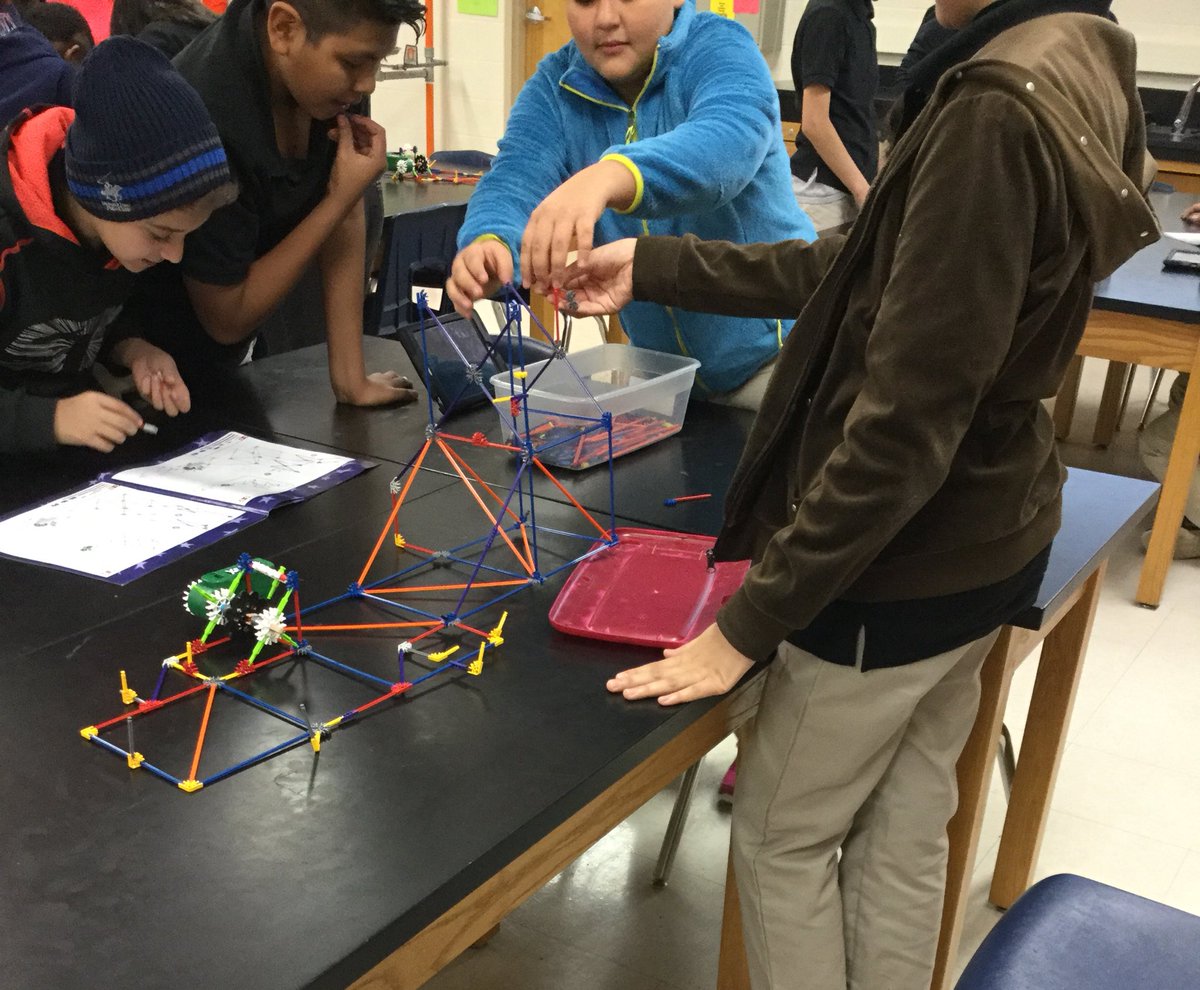ekarlak's tweet photo. Thanks to grant$. 6th graders explore potential&amp; kinetic energy building roller coasters https://t.co/UobUAQgrBo