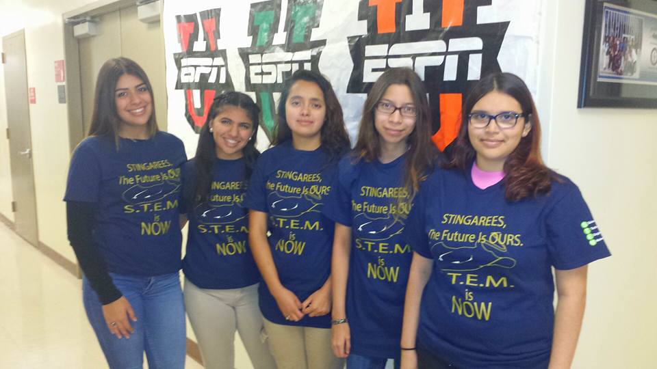 brinker_STEM's tweet image. WMHS-TV Hispanic student producers of Stingtown News televised updates on the 2016 Hispanic STEM Awareness Day,