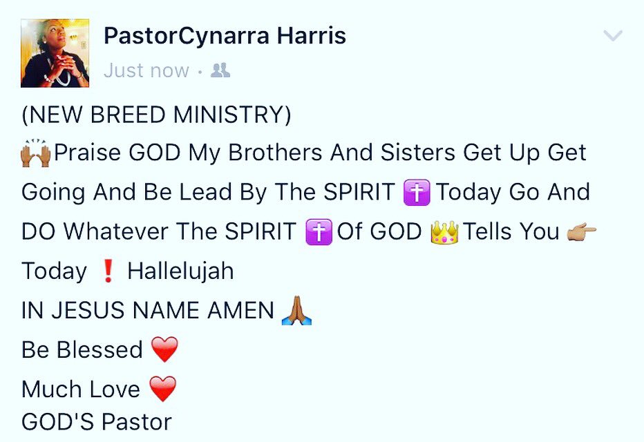 PastorCynarra's tweet photo. https://t.co/LtcCeoeJlL