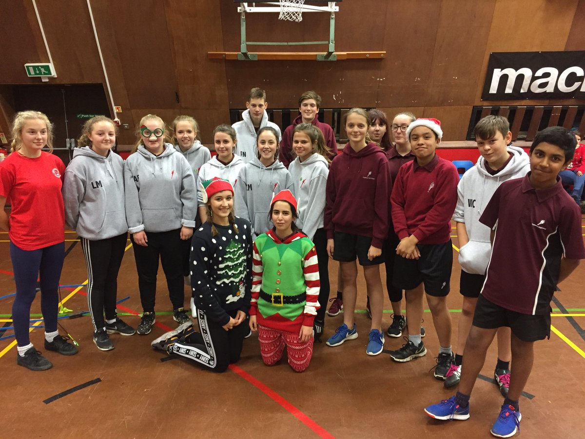 Awesome Sports Leaders at the Discovery Christmas Cracker. Thanks to you all!