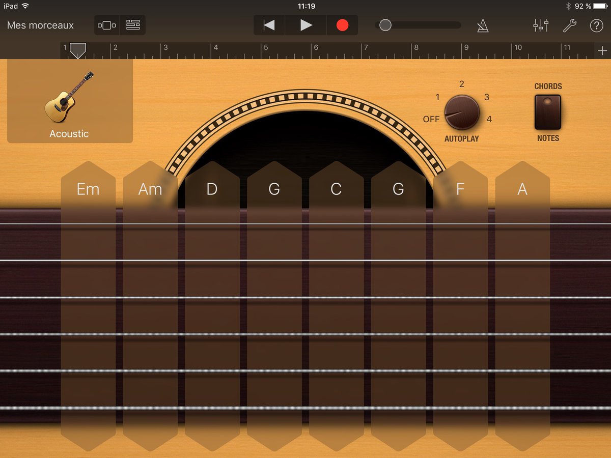 Thomascote8's tweet photo. #DefiMulti7 
#cferb 
Mon application préférée est GarageBand depuis le début de l'année !!!! https://t.co/lCjcB11ceM