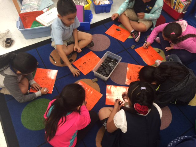 southgradepbcsd's tweet photo. 2nd graders play academic games in collaborative groups to practice addition with regrouping incorporating i-Ready Math #engagingpractice https://t.co/BRdy8PaSrw