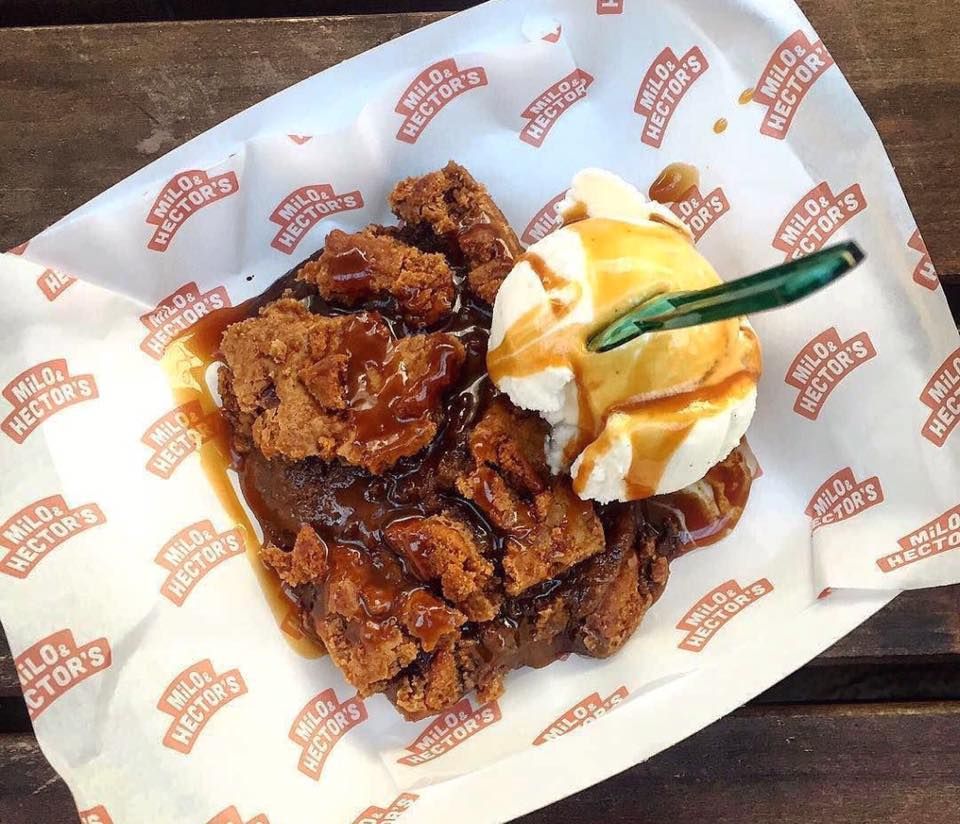 This is basically what our dreams look like... <a href="/miloandhectors/">Milo & Hector's</a> #PopInPigOut