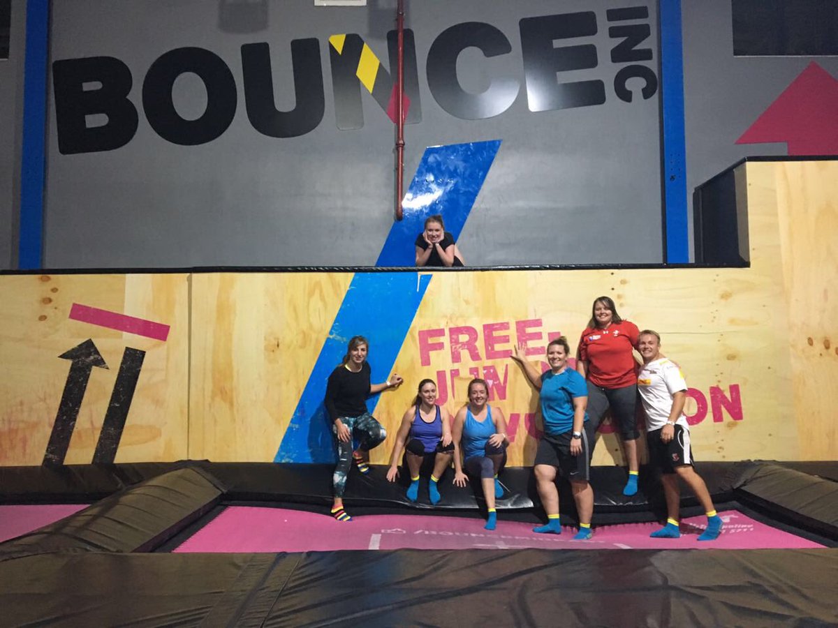 Heaps of fun tonight at Bounce ! Going to feel it in the morning !
