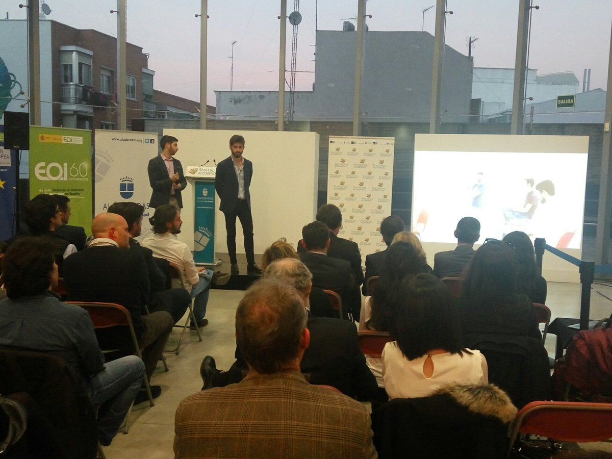 Alcobendas_empr's tweet photo. Es el turno de @kolyseum ¡mucha suerte!#DemoDayAlcobendas https://t.co/xX441qcNcT