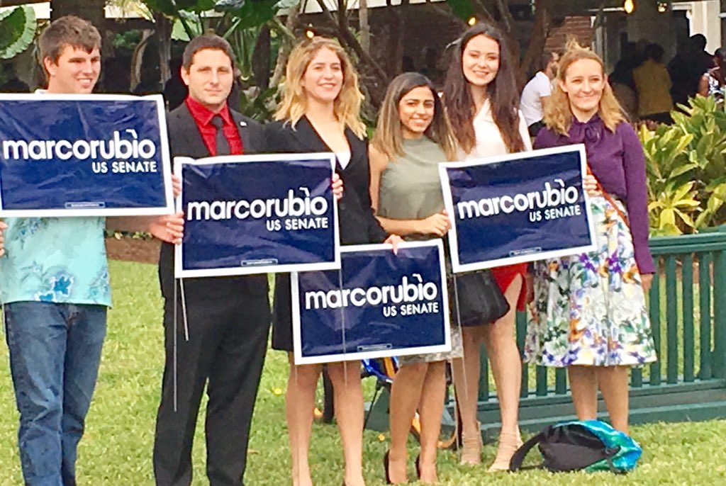 Reppolitics's tweet image. The incredible amount of young adults that fought for Marco gave me real hope 4 the future. @marcorubio #MarcoMonday