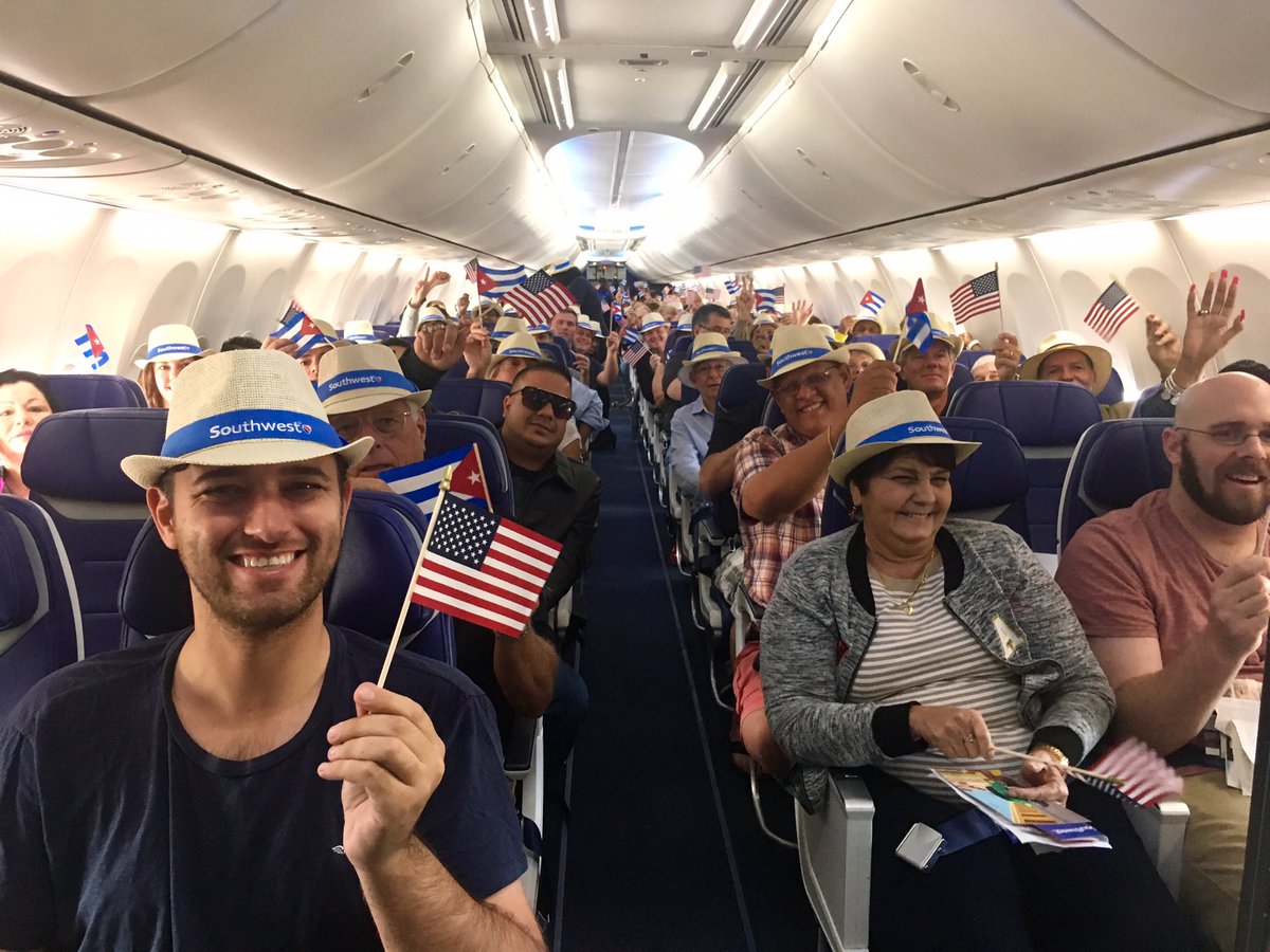 ashleedsmith's tweet photo. ¡Cubamanos! @SouthwestAir https://t.co/oWFSeohbJ5