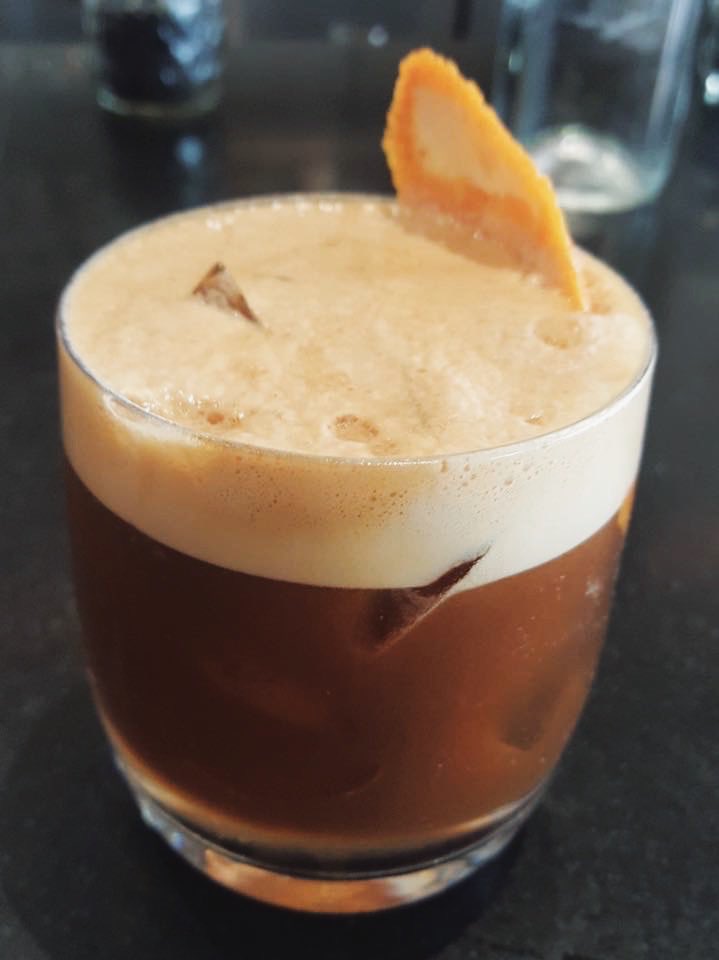 The Espresso Fizz with espresso, tonic and orange bitters {captured by <a href="/LiaPicard/">Lia Picard</a>} #imbibe