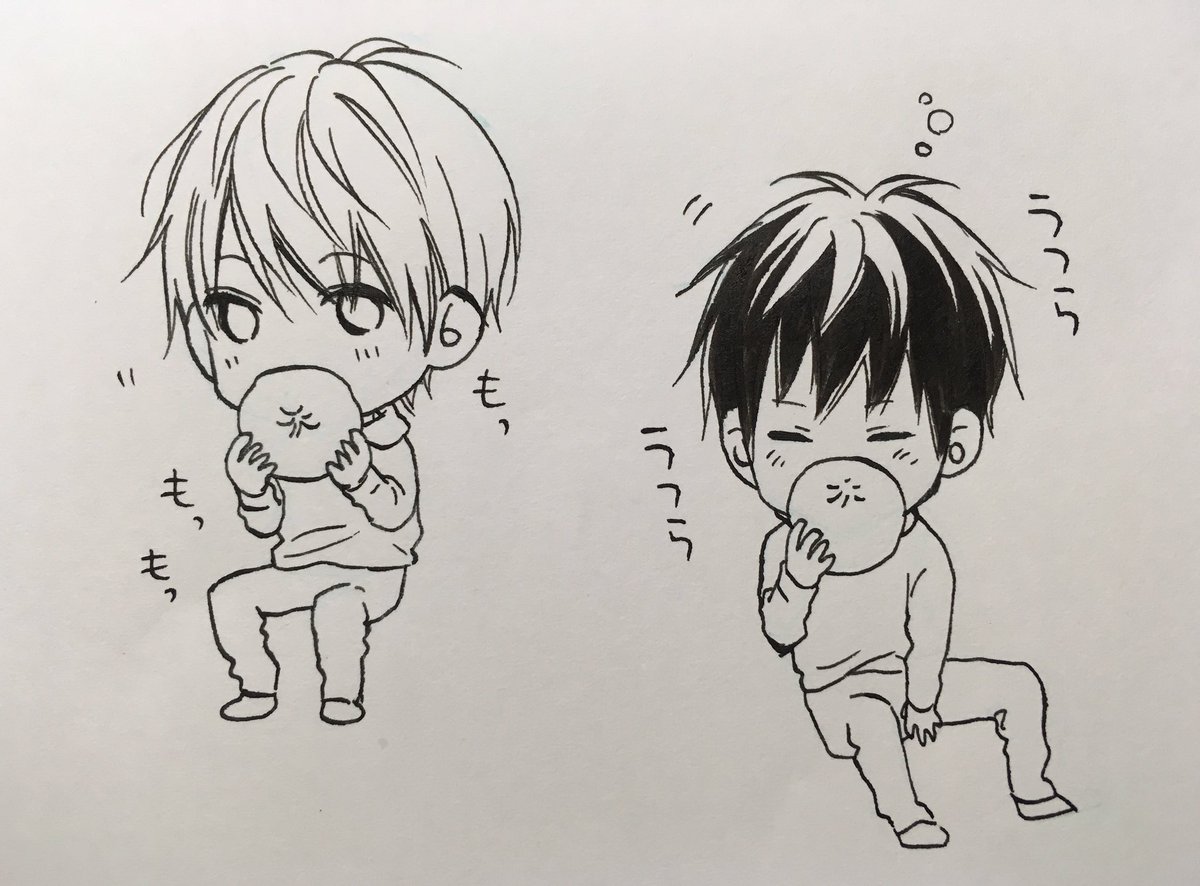 眠いしお腹すいたし… 