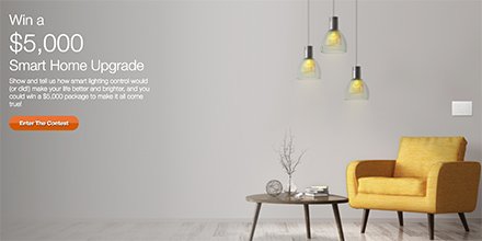 Lutron's tweet photo. Today is the last day to enter #OurLifeUpgrade contest. Submit your entry for a #smarthome upgrade now: https://t.co/X0zSlr2Reo. https://t.co/QlyUeml6Lk
