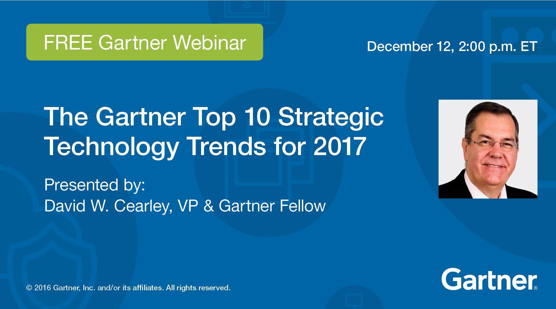 Gartner on Twitter "Free webinar, 2 pm ET The Gartner Top 10