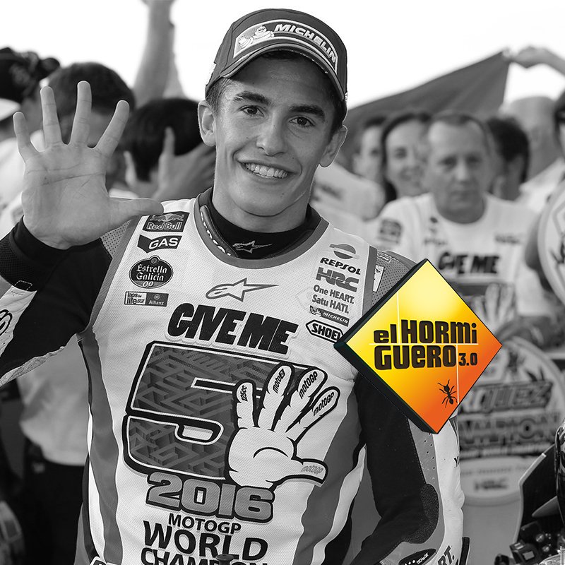 Hoy viene a divertirse a El Hormiguero el cinco veces campeón del mundo de motociclismo y vigente ganador de Moto GP... <a href="/marcmarquez93/">Marc Márquez</a>