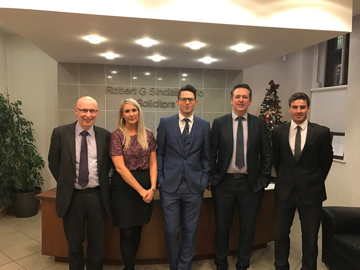RGSinclairLtd's tweet photo. Robert G Sinclair Solicitors continue to grow with the appointment of 5 new solicitors! https://t.co/PY4tc0mm6s https://t.co/lTzyXLkX4c