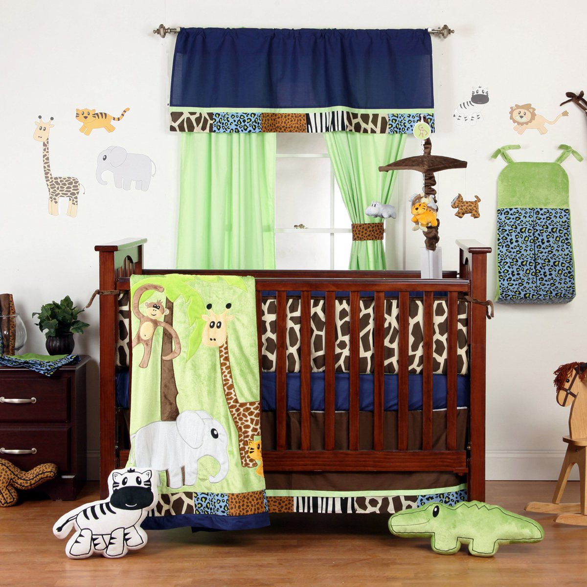 OneGracePlace's tweet photo. Our Jazzie Jungle Bedding Set is so much fun for your child with a wild side! #Jungle #junglebook https://t.co/locCMTnnB3