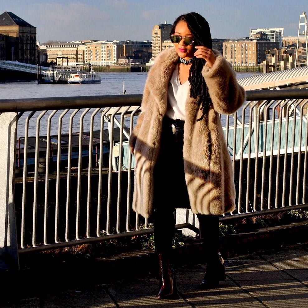 swaggaismything's tweet photo. Monday coming at you like ... || #FauxFur #Winterstyle #AW16 #Style #AfricanBlogger #IGFas… https://t.co/C88ddrsB81 https://t.co/4CbClLwyh6