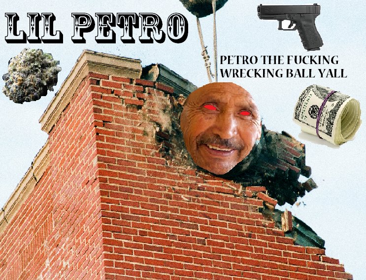 LILPETR0's tweet photo. AY YO CRAKIN FRESH CERVAZAS HOMES LETZ DO DIS! DROPN NEW HOT TRACK TODAY "PETRO THE FUCKING WRECKING BALL" WORD YALL MOTHA FUCKAS #LILPETRO https://t.co/jGoYSEDnW7