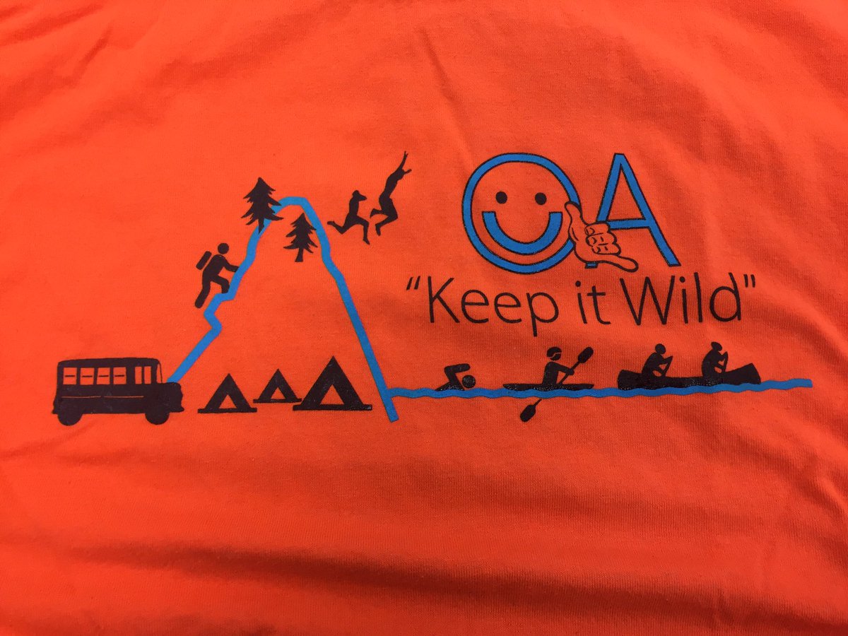 BloomingtonOA's tweet photo. #RandomOAtshirts with this shirt, you can really find people in the forest  "Hang Loose" honors the "Great" Mr. Thomas who always comes with https://t.co/cUF586ywQx